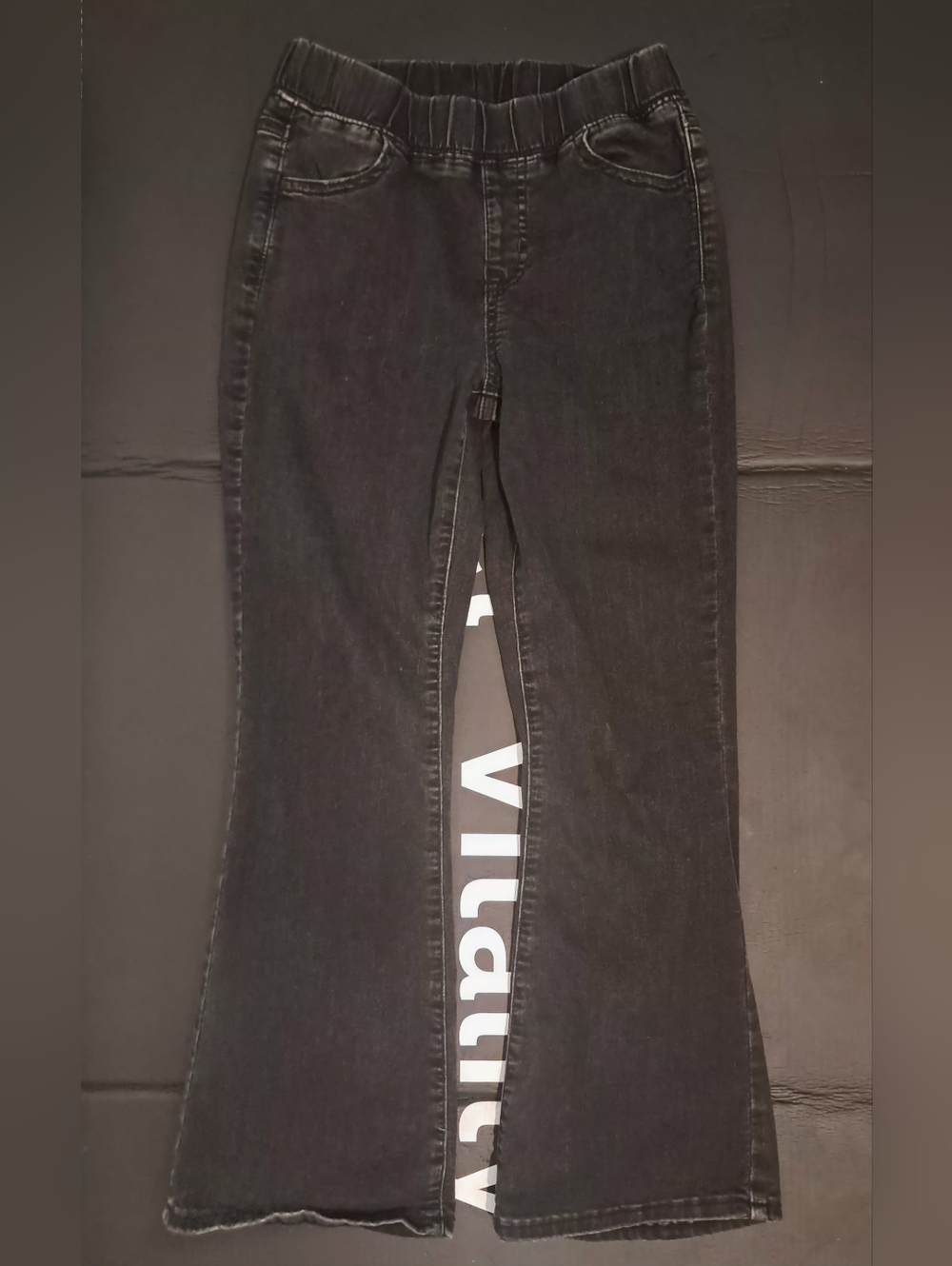 Cat & Jack Black Flare Stretch Jeans